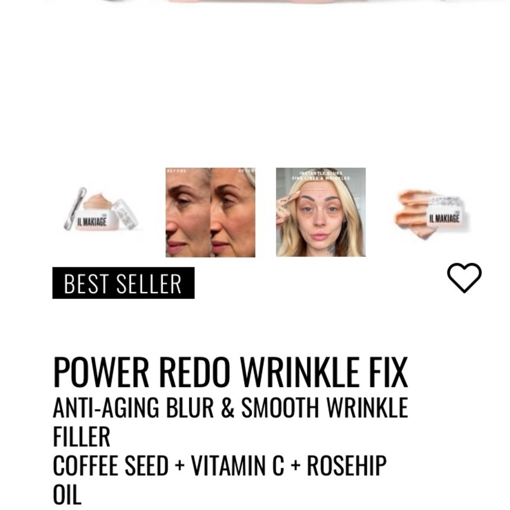 IL MAKIAGE Power Redo Wrinkle Fix Serum - Cream